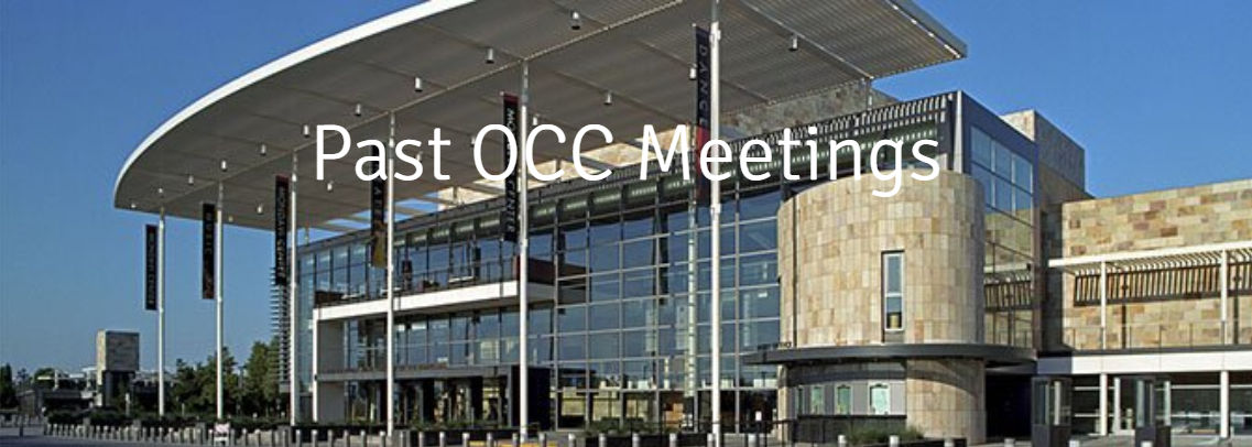 Past OCC Meetings