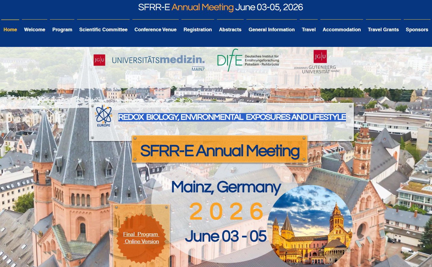 SFRR-Europe Annual Meeting