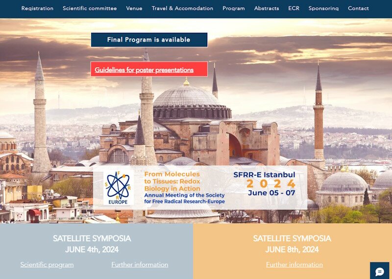 Annual Meeting of the Society for Free Radical Research - Europe